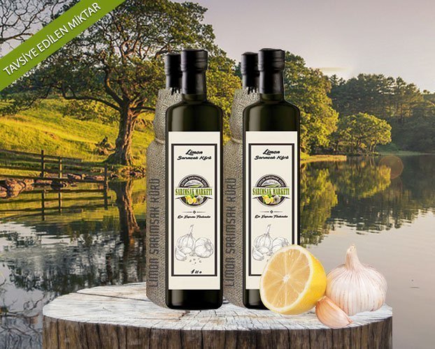Limon Sarımsak Kürü 4 LT