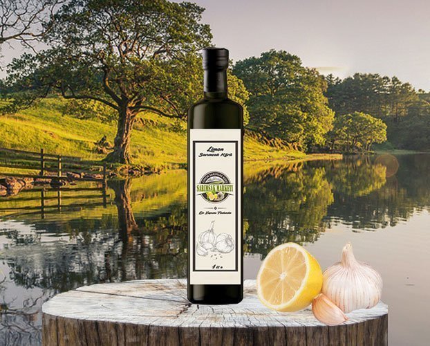 Limon Sarımsak Kürü 1 LT